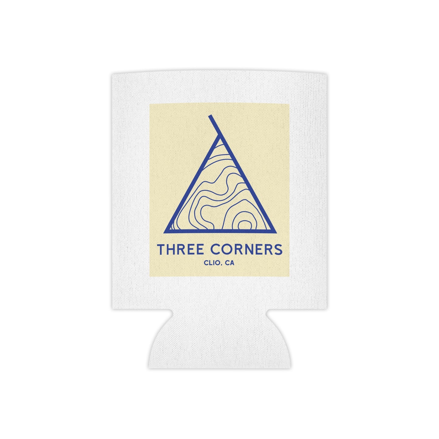 Three Corners Buy Dirt Campout Can Coozie