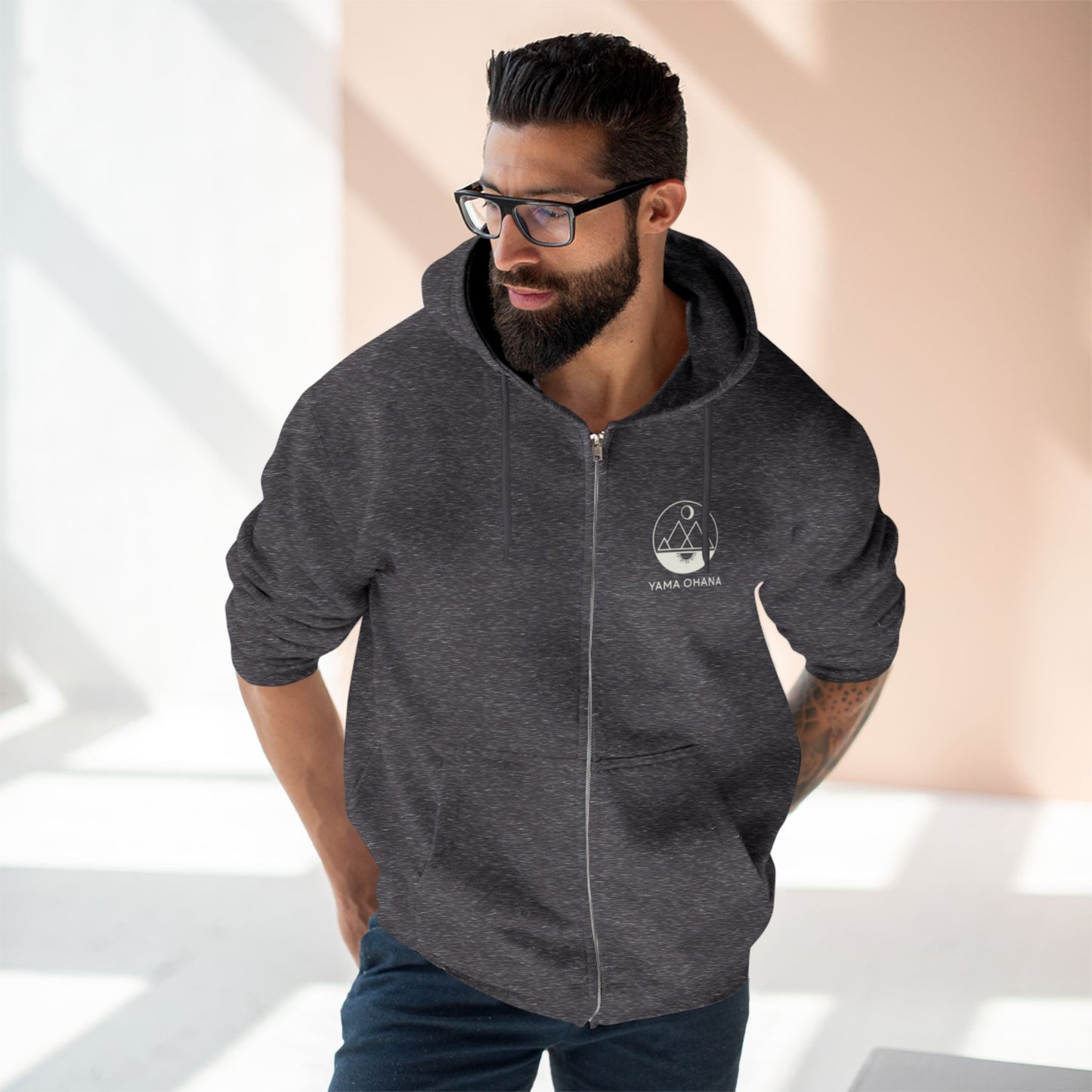 Yama Ohana - Unisex Zip Hoodie