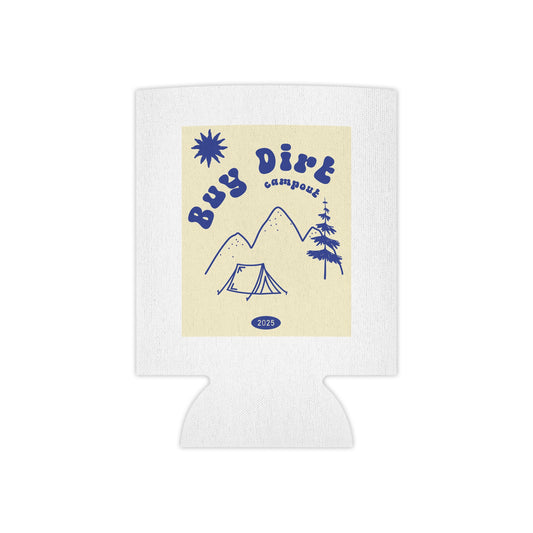 Three Corners Buy Dirt Campout Can Coozie