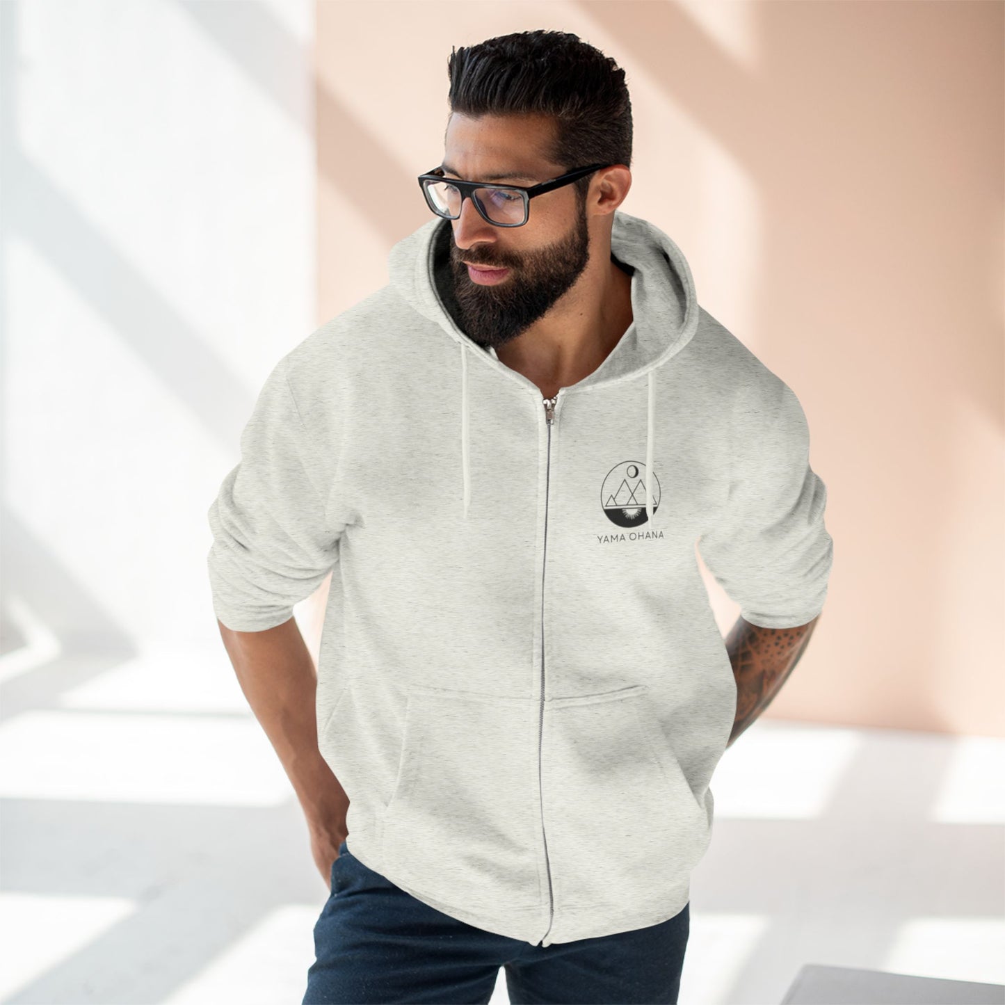 Yama Ohana - Unisex Zip Hoodie
