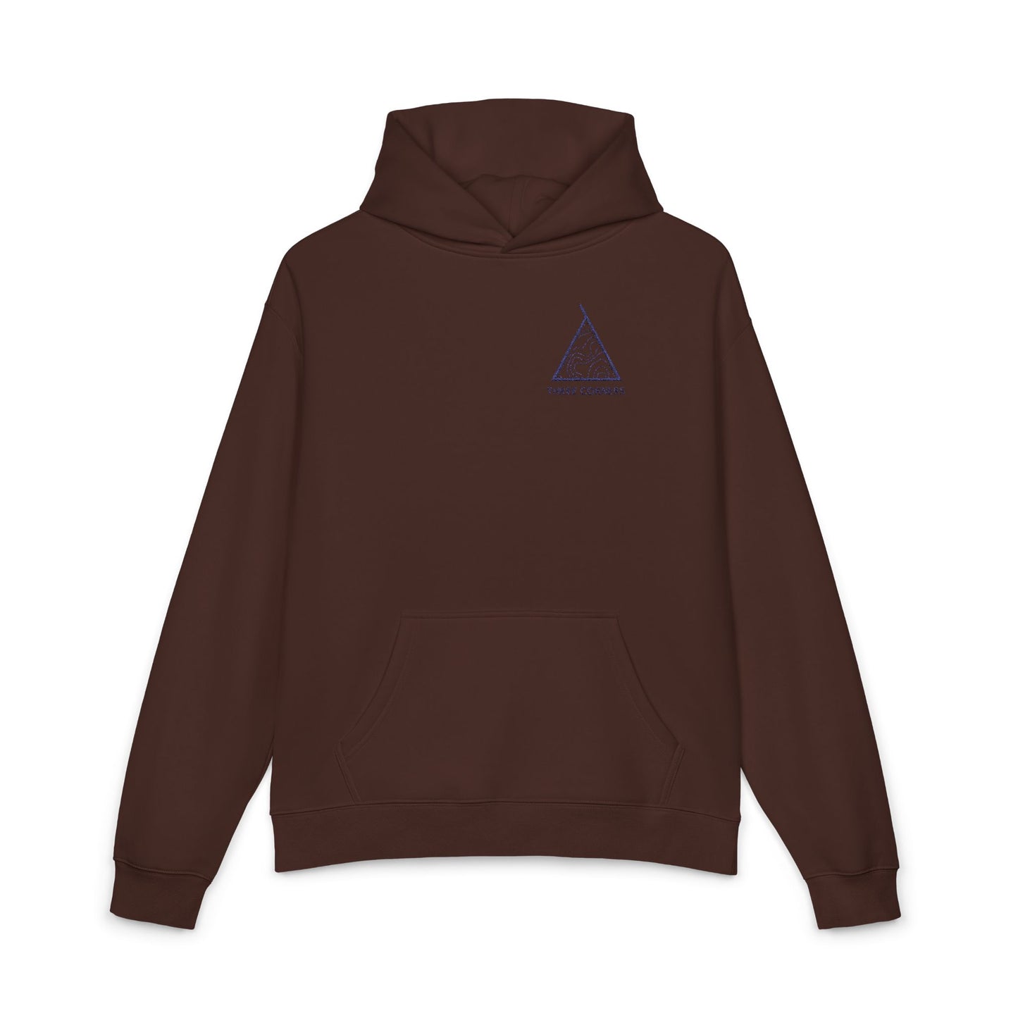 Three Corners Embroidered Relaxed Hoodie