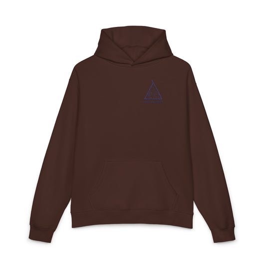 Three Corners Embroidered Relaxed Hoodie