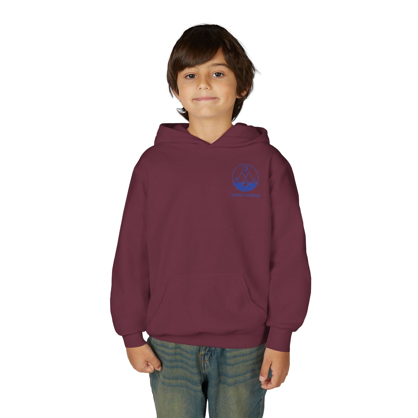 Yama Ohana Youth Heavy Blend Hooded Sweatshirt